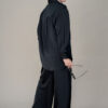 Eloise Satin Blouse Black - Image 6