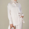 Eloise Satin Blouse Beige