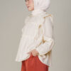 Laura Ruffle Blouse Cream - Image 4