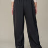 Eloise Satin Pants Black - Image 4