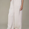 Eloise Satin Pants Beige - Image 4