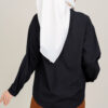 Rowan Plain Blouse Black - Image 4