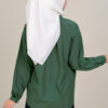 Rowan Plain Blouse Green - Image 4