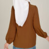 Ummu Blouse Brown - Image 4