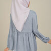 Jane Ruffle Top Greyish Blue - Image 5