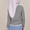 Anne Stripe Top Black - Image 4