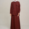 Bambi A-Line Skirt Brick Red - Image 2