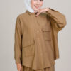 Bambi Oversized Top Brown - Image 3