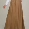 Bambi A-Line Skirt Brown - Image 5