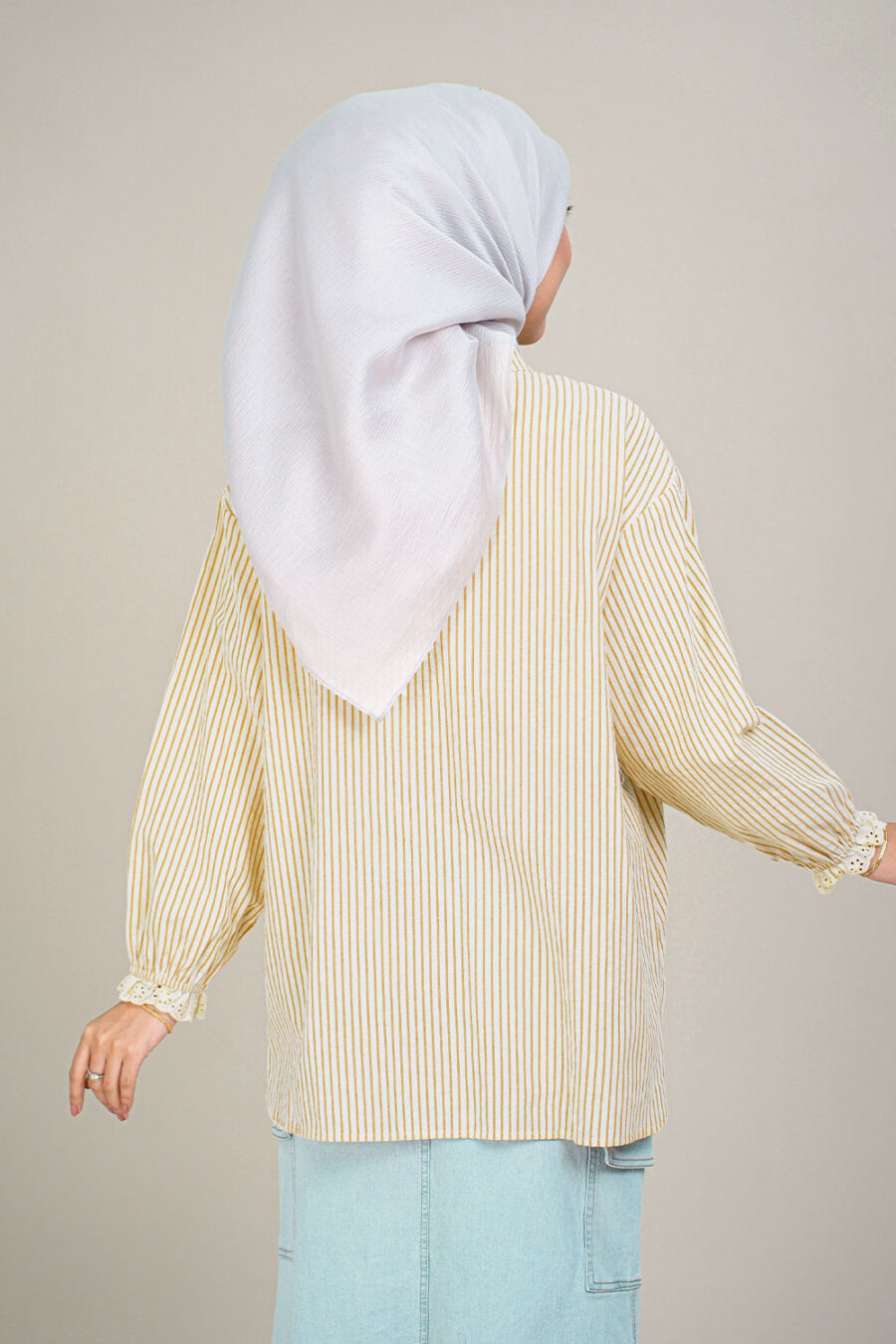 Eva Blouse Yellow - Image 5