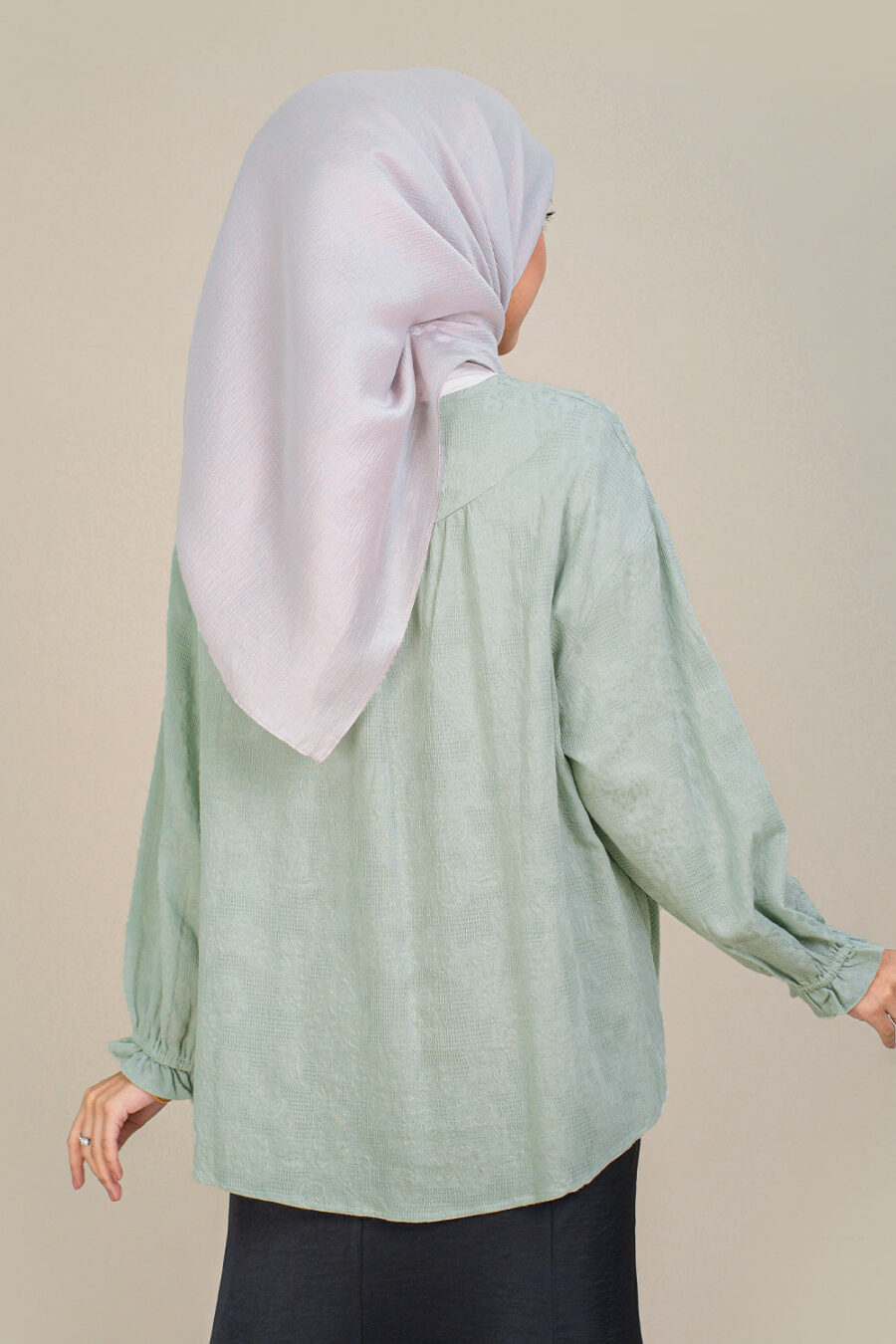 Cynthia Blouse Sea Green - Image 4