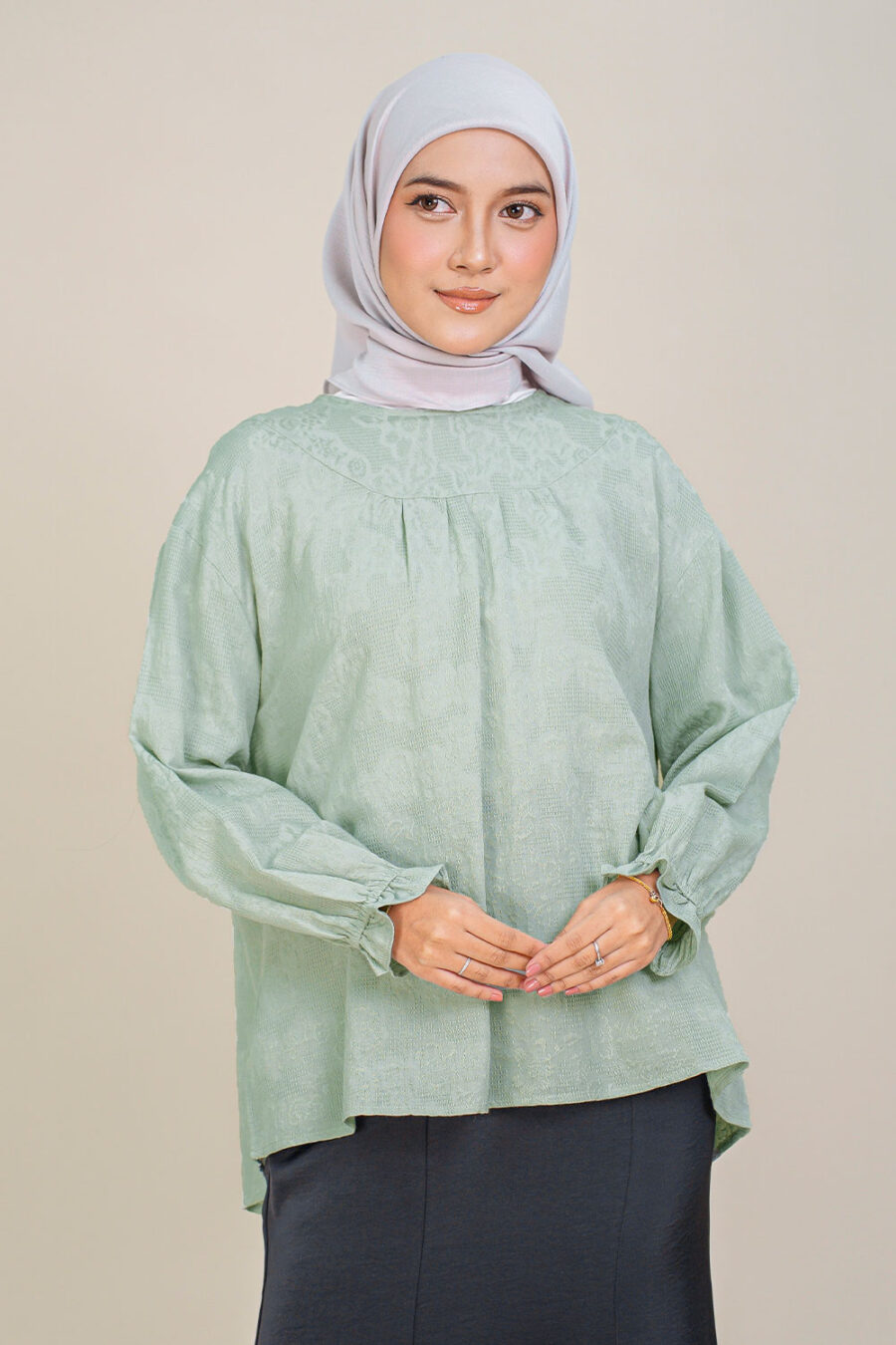 Cynthia Blouse Sea Green