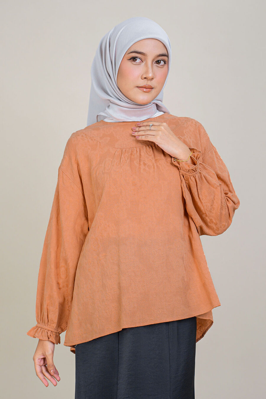 Cynthia Blouse Dusty Orange