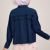 Plein Oversized Top Navy