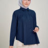 Plein Oversized Top Navy - Image 2