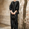 Evelyn Kurung with Embroidery in Black