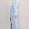 Kalea Plus Size Shimmer Kurung in Blue - Image 4