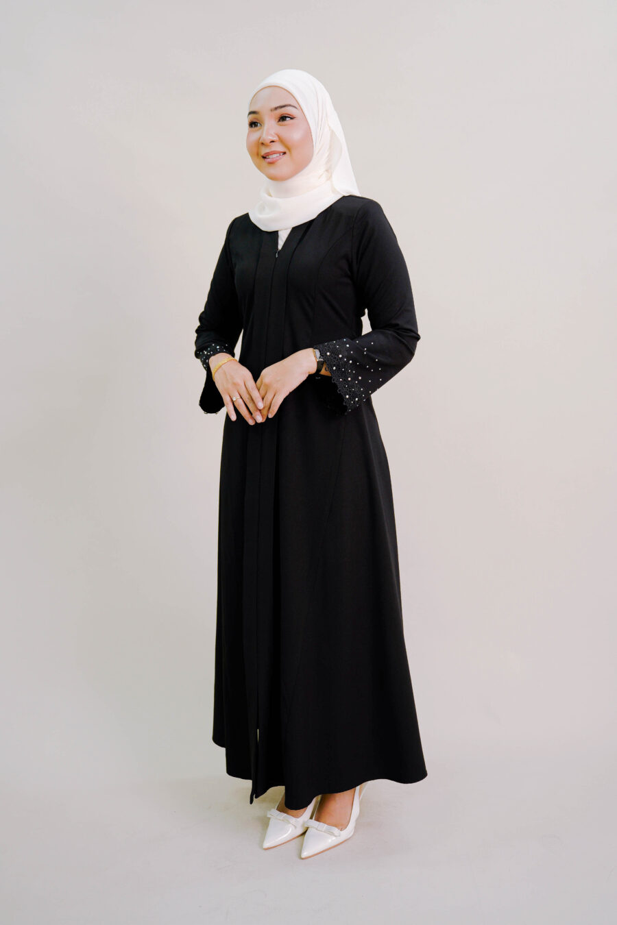 Dian Dress in Black - Image 3