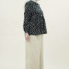 Marissa Printed Blouse Navy - Image 3