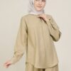 Alodia Blouse Khaki