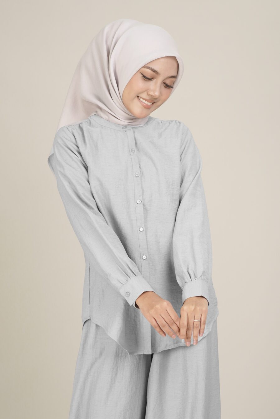 Alodia Blouse Grey