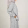 Alodia Blouse Grey - Image 5