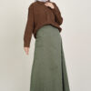 Luna Corduroy Blouse Brown - Image 2