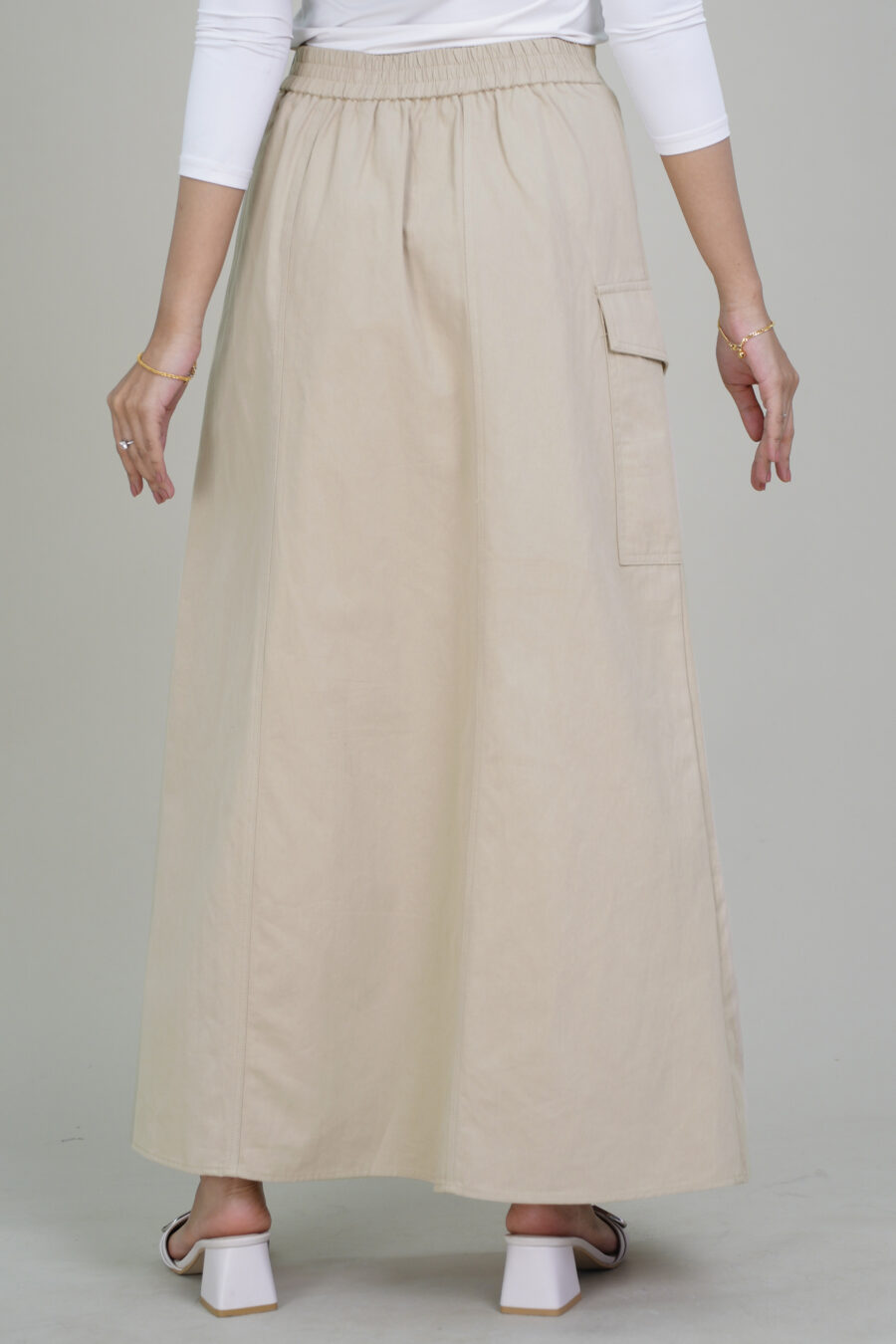 Ashley Skirt Khaki - Image 3