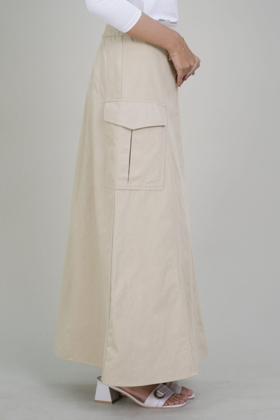 Ashley Skirt Khaki - Image 2