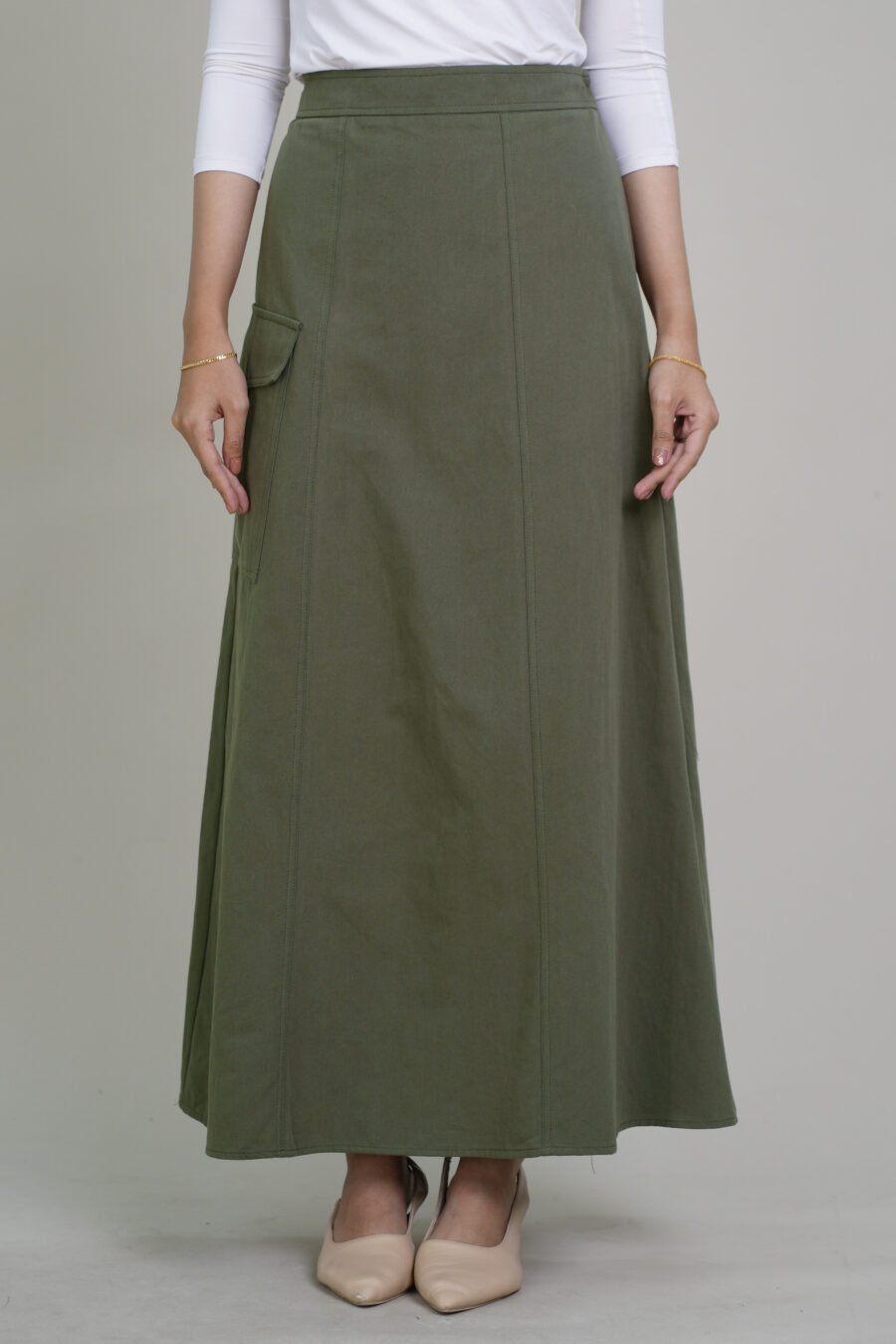 Ashley Skirt Green