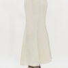 Grace Satin Mermaid Skirt Beige - Image 2
