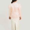 Zeeya Kids Kurung in Peach Pink - Image 3