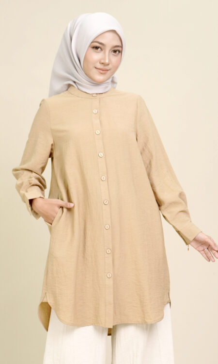 Boneta Long Blouse Khaki