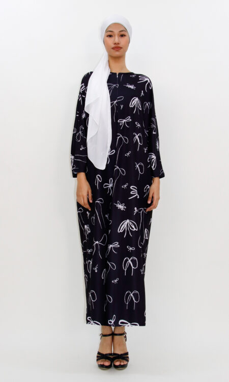 Kalisya Kaftan Black