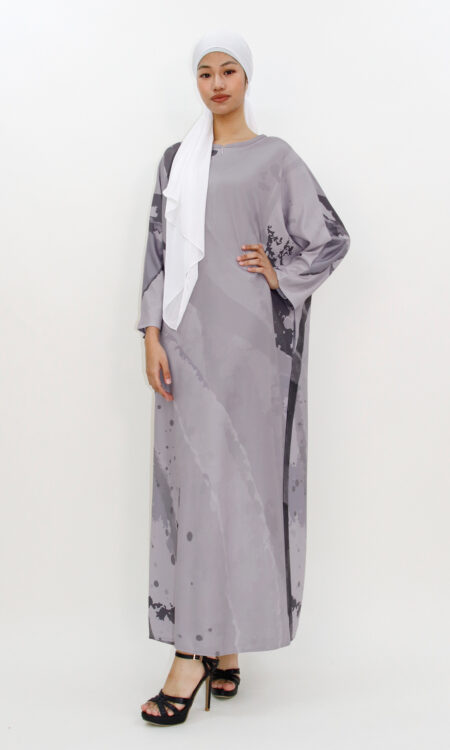 Rayya Kaftan Grey