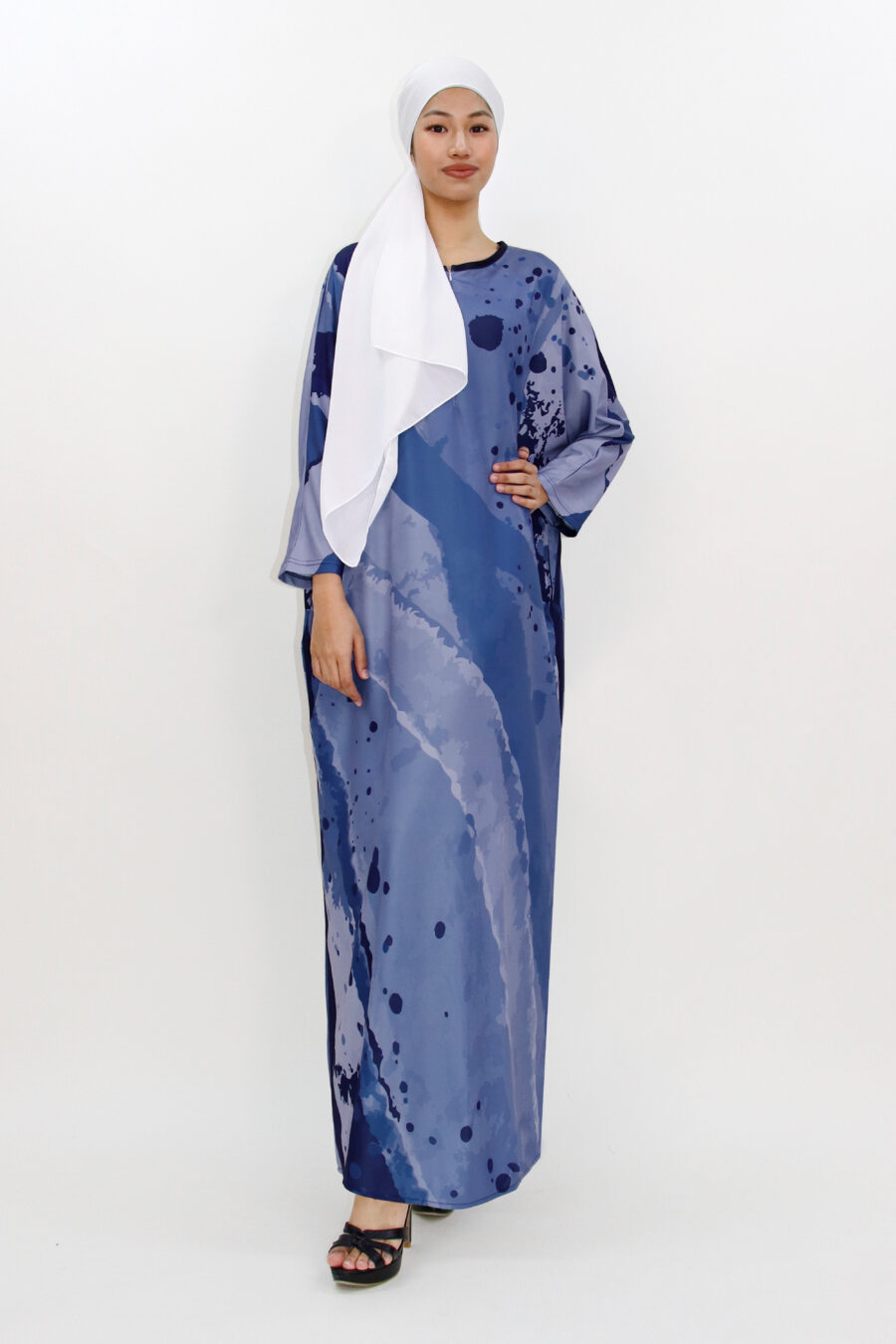 Rayya Kaftan Blue