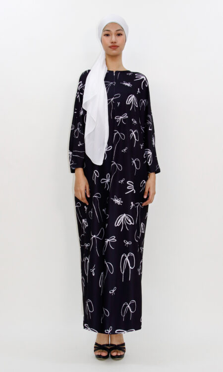 Kalisya Kaftan Black
