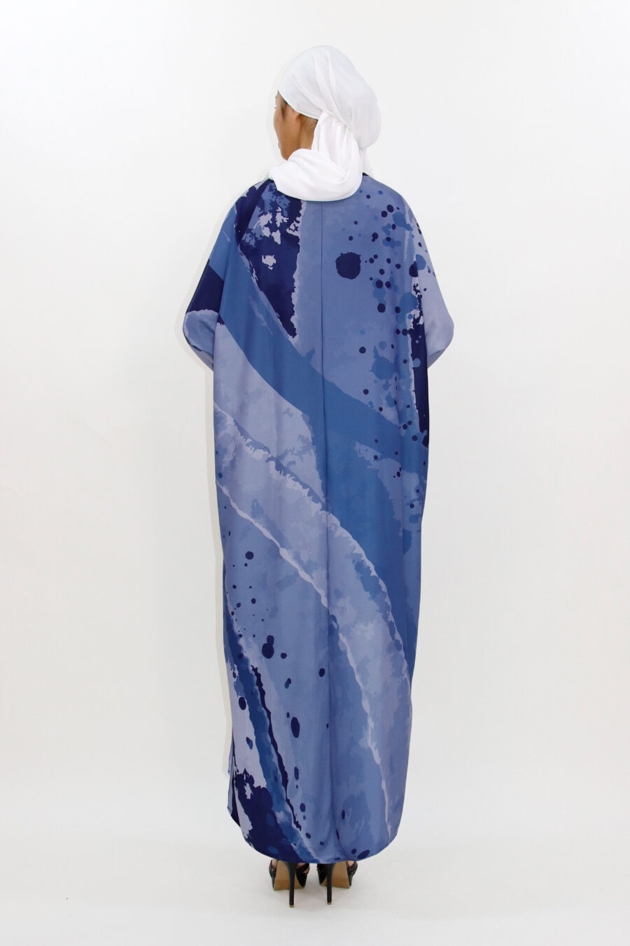 Rayya Kaftan Blue - Image 4