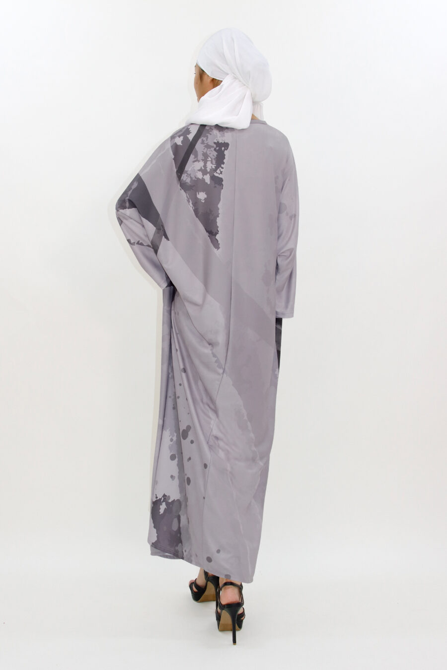 Rayya Kaftan Grey - Image 4